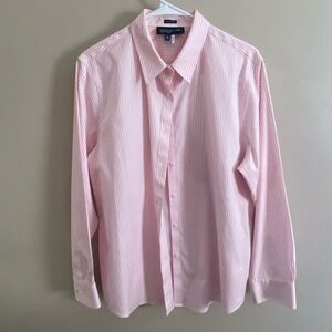 Jones New York Signature Pin Stripe Dress Shirt